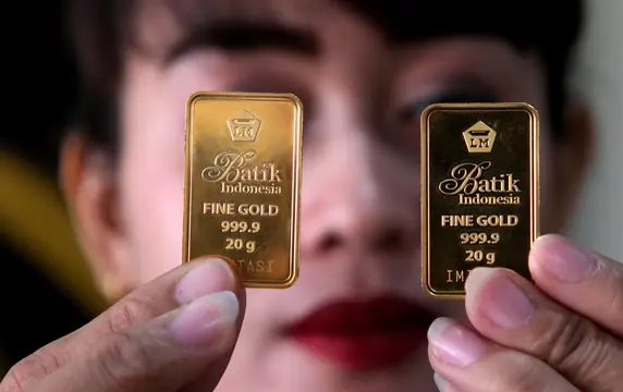 Makin Mahal, Harga Emas Antam Nyaris Tembus Rp 1,4 Juta Segram